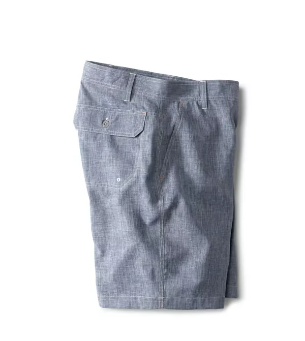 Tech Chambray Shorts