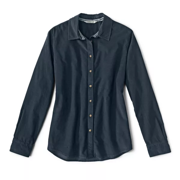 Garment-Dyed Corduroy Shirt