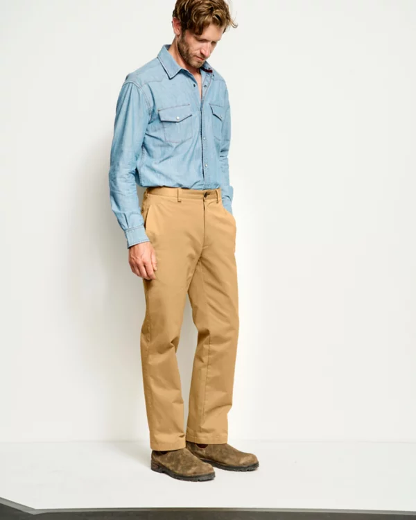 Ultimate Khakis Plain Front