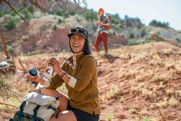 Waxed Cotton Trout Sip Trucker Hat