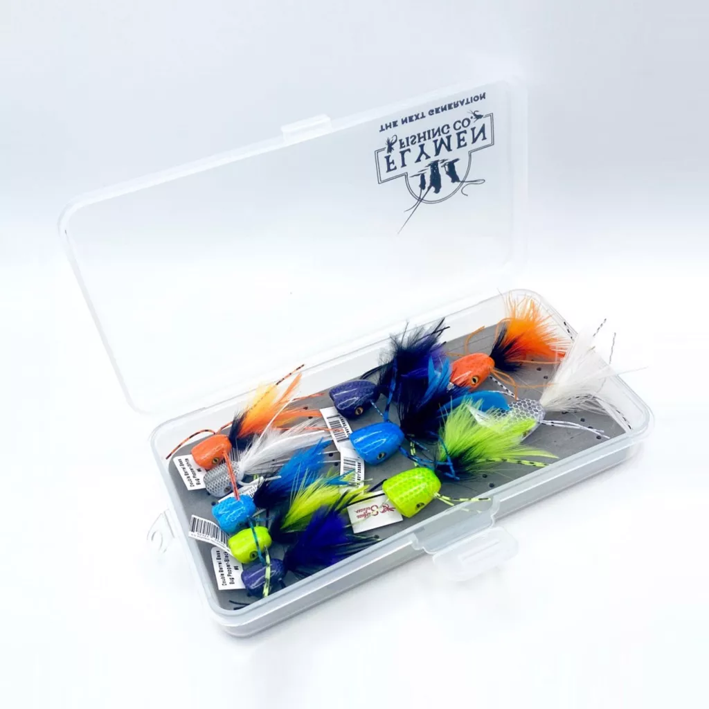 Flymen's Double Barrel Bass Popper Selection