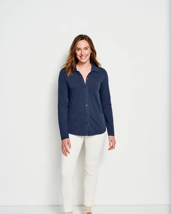 Canyon Button-Front Tee