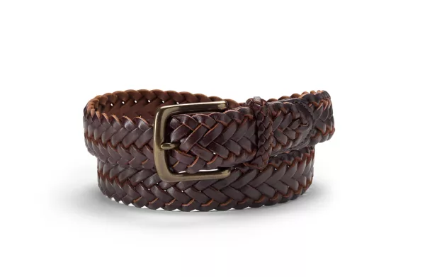 Classic Latigo Braid Belt