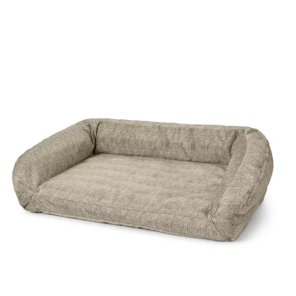 ToughChew® ComfortFill-Eco™ Bolster Dog Bed