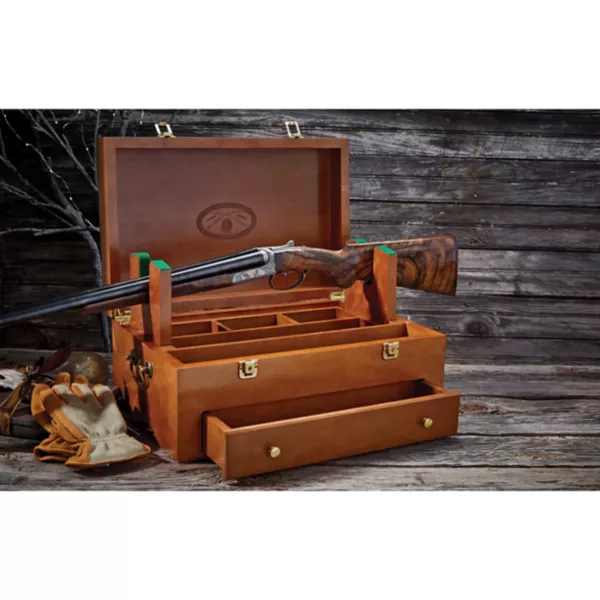 Solid Wood Gunning Box