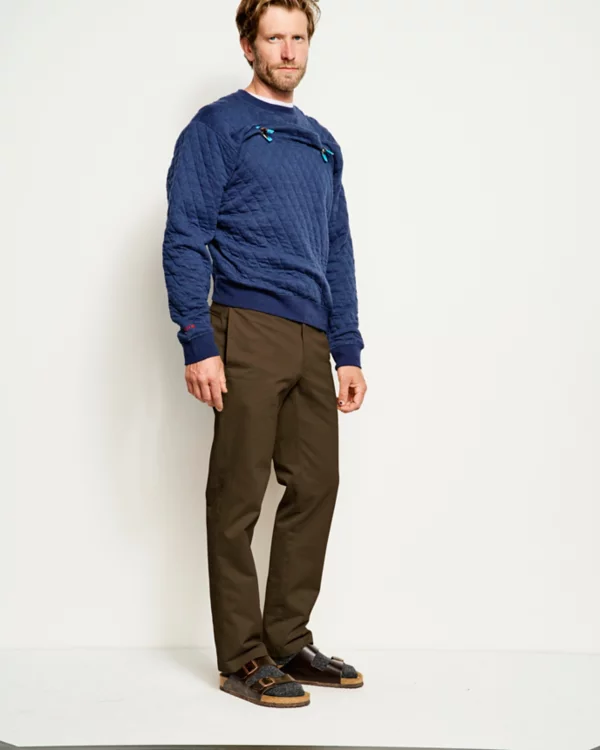 Ultimate Khakis Trim Fit Plain Front