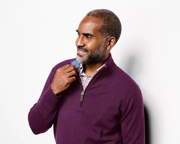 Merino Wool Quarter-Zip Sweater 2.0