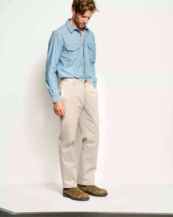 Ultimate Khakis Plain Front