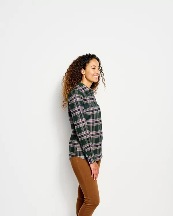 Women's Lodge Flannel Plaid Shirt