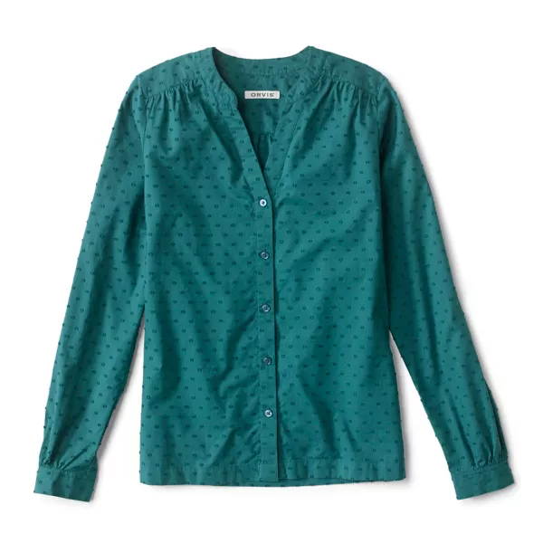 Wander Long-Sleeved Textured Shirt