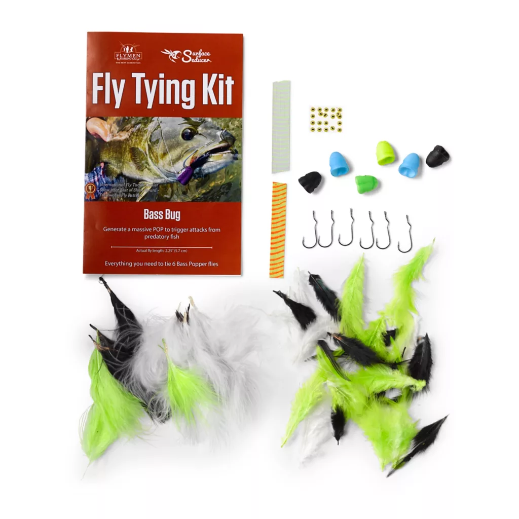 Surface Seducer Double Barrel Bass Bug Fly-Tying Kit