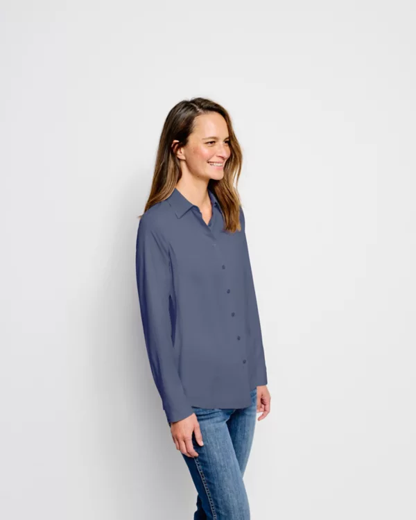 Long-Sleeved Everyday Silk Shirt