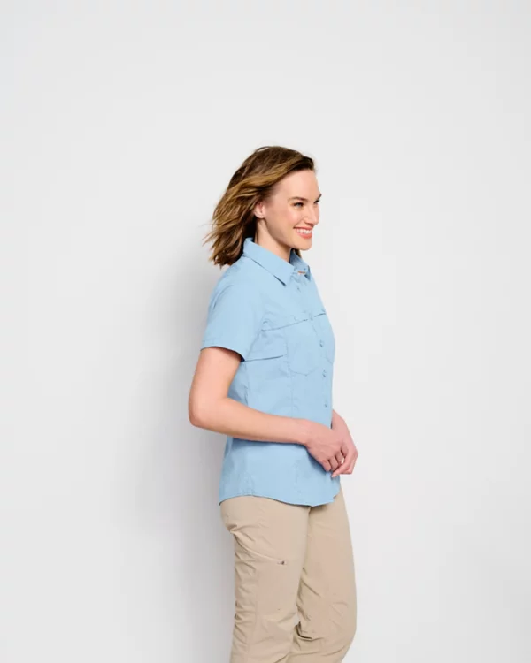 Women's Short-Sleeved Open Air Caster