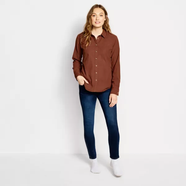 Garment-Dyed Corduroy Shirt