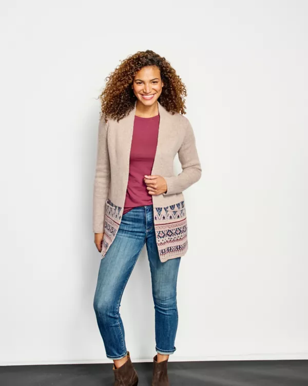 Alpine Border Cardigan