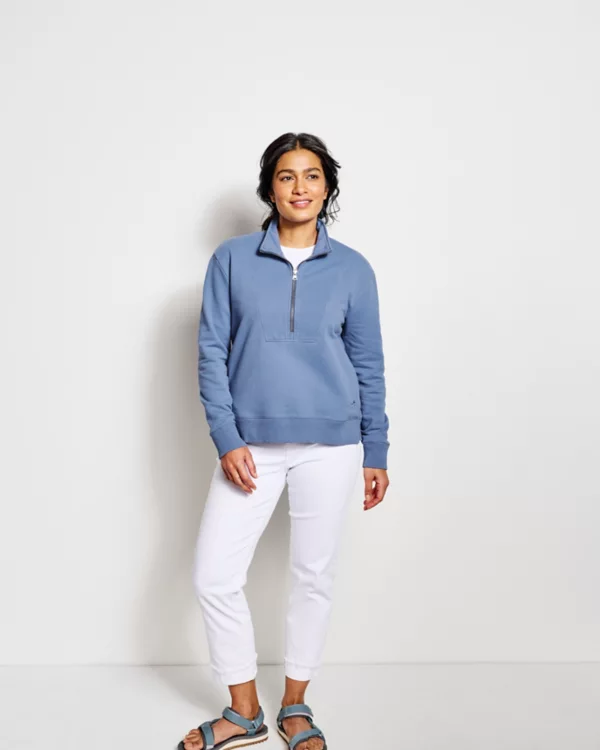 Riverside Half-Zip Sweatshirt