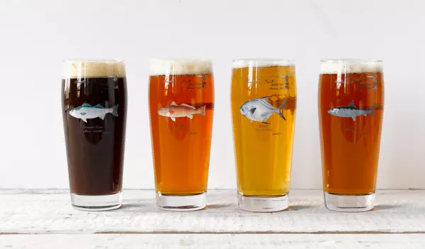 Angler's Pint Glass