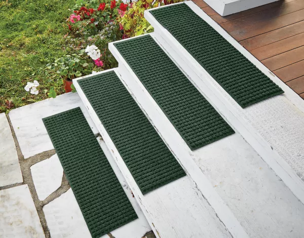 Recycled Water Trapper® Grid Stair Treads - Set of Four