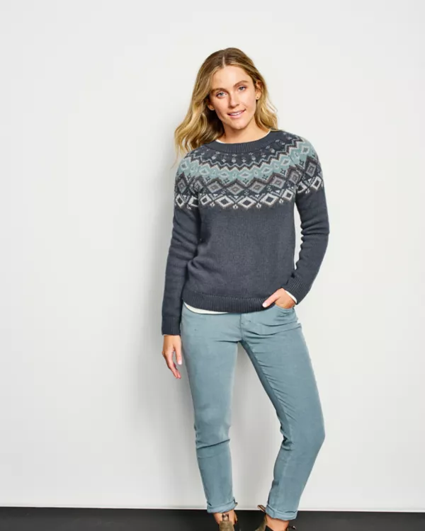 Summit Fair Isle Crew Sweater