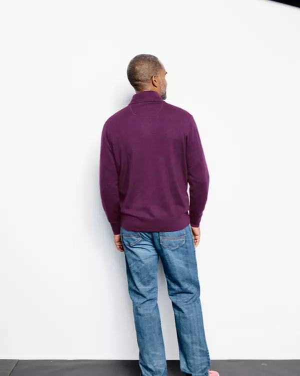 Merino Wool Quarter-Zip Sweater 2.0