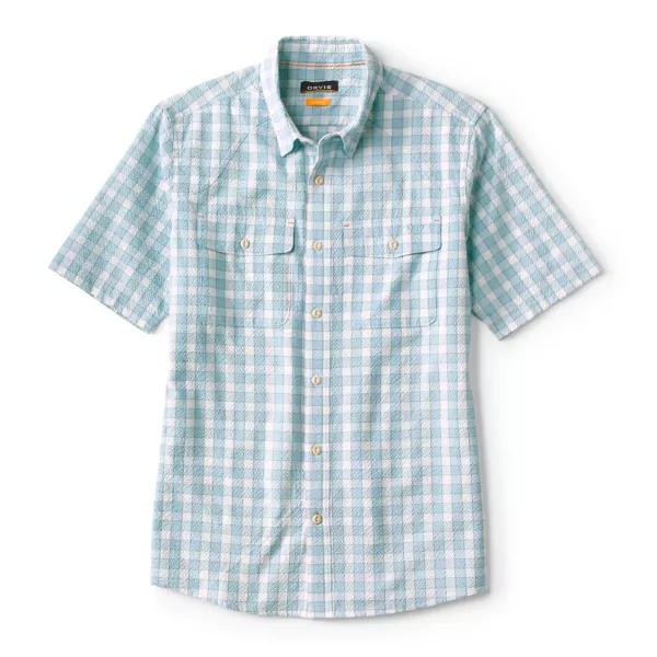 Clearwater Seersucker Short-Sleeved Shirt