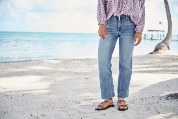 Kut from the Kloth® Kelsey Cropped Flare Jeans