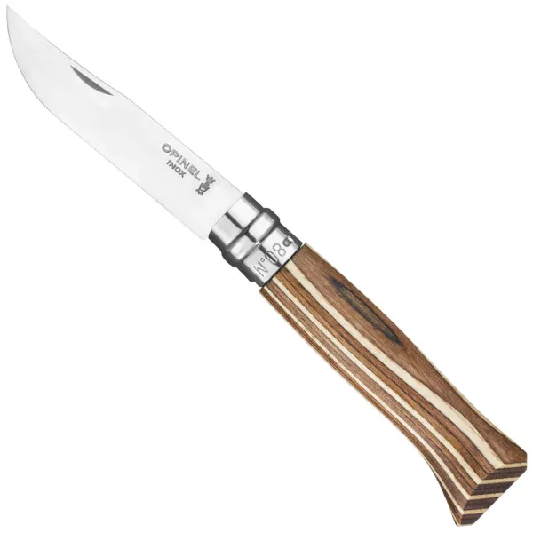 N��08 Birchwood Laminated Knife