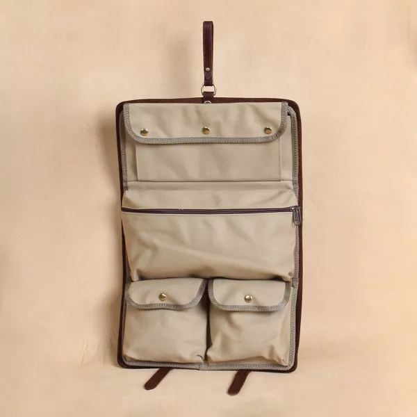 Genuine Leather Shave Kit