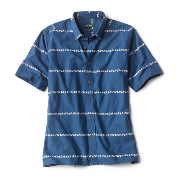 Fly Stripe Short-Sleeved Shirt