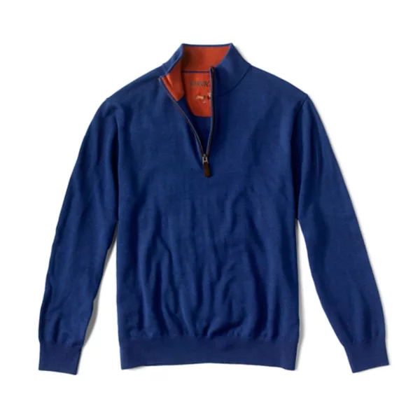 Merino Wool Quarter-Zip Sweater 2.0