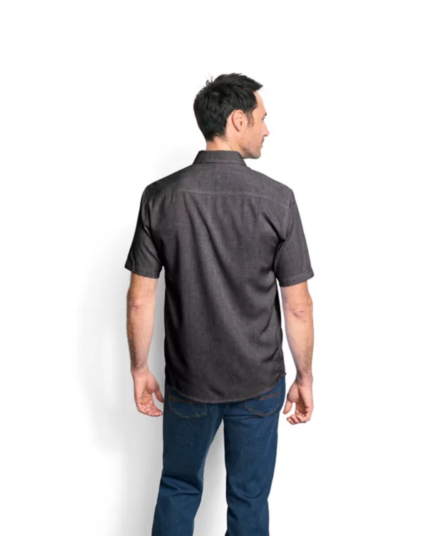 Tech Chambray Short-Sleeved Work Shirt