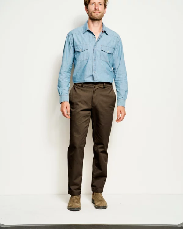 Ultimate Khakis Plain Front