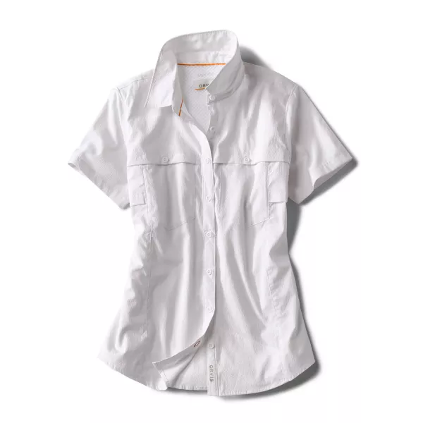 Women's Short-Sleeved Open Air Caster