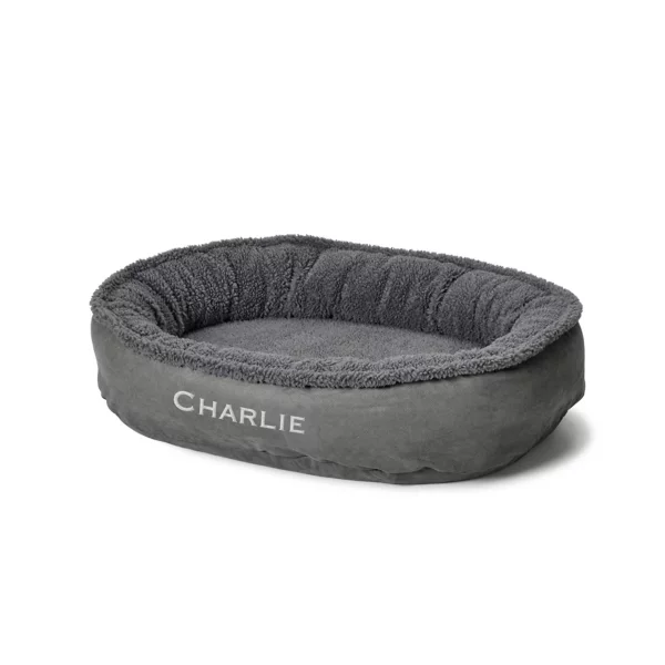 Orvis ComfortFill-Eco™ Wraparound Dog Bed with Fleece
