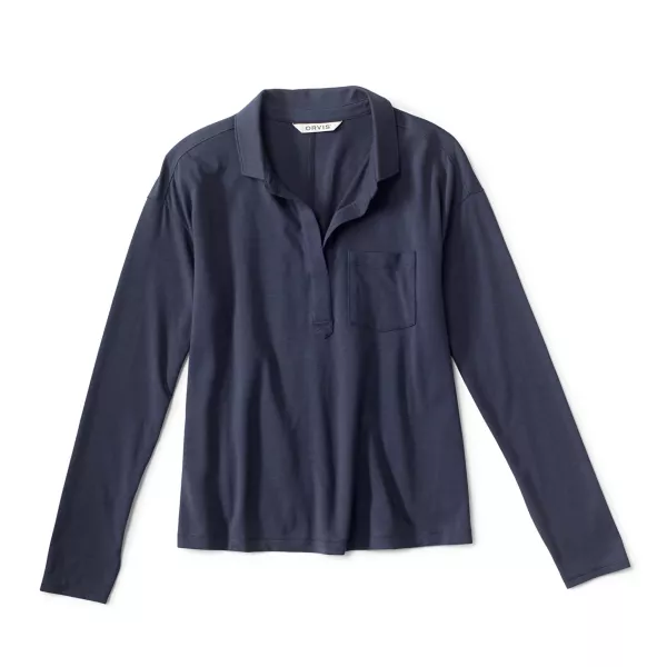 Perfect Long-Sleeved Polo