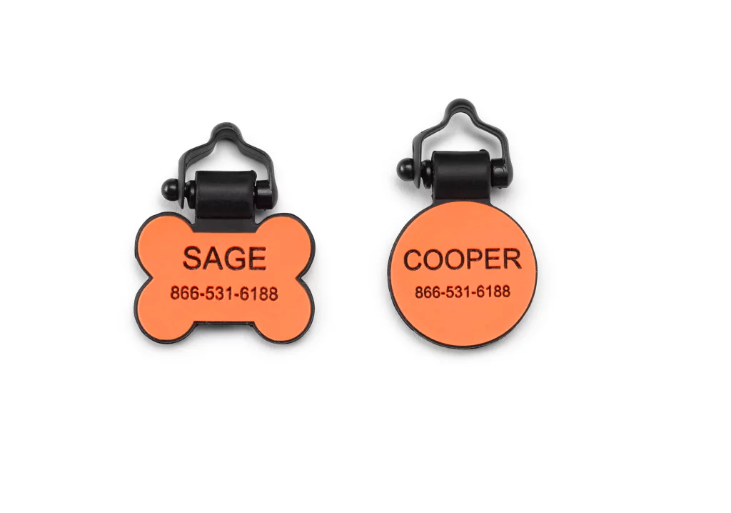 Silicone No-Rattle Dog Tag