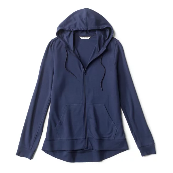 Odyssey High-and-Low Full-Zip Hoodie