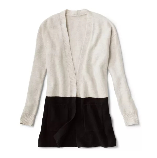 Cashmere Colorblock Cardigan
