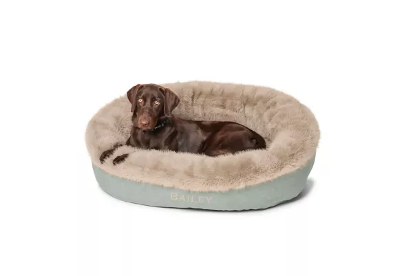 ComfortFill-Eco™ Fur Wraparound Dog Bed
