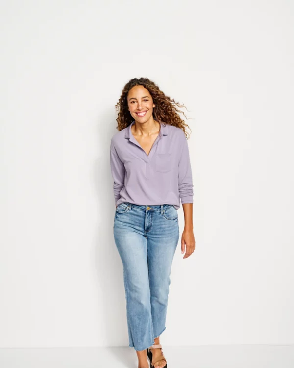 Perfect Long-Sleeved Polo