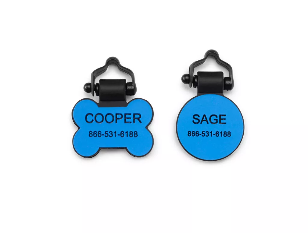 Silicone No-Rattle Dog Tag