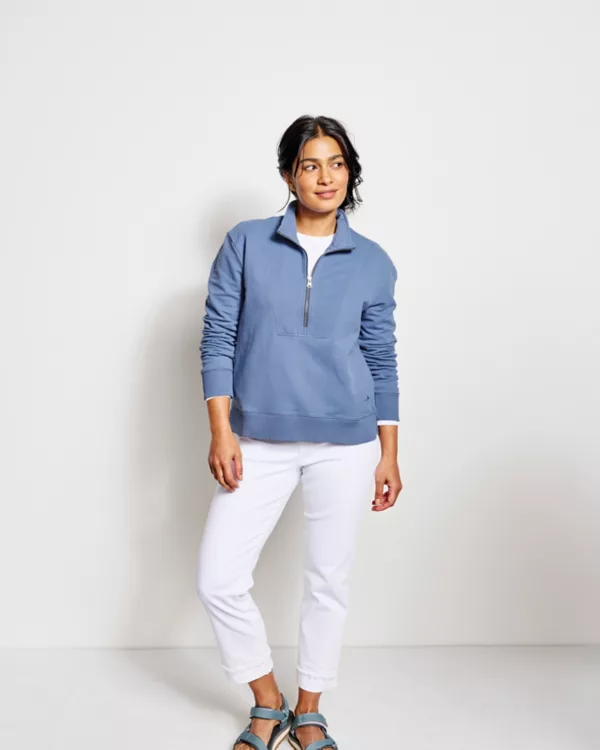 Riverside Half-Zip Sweatshirt