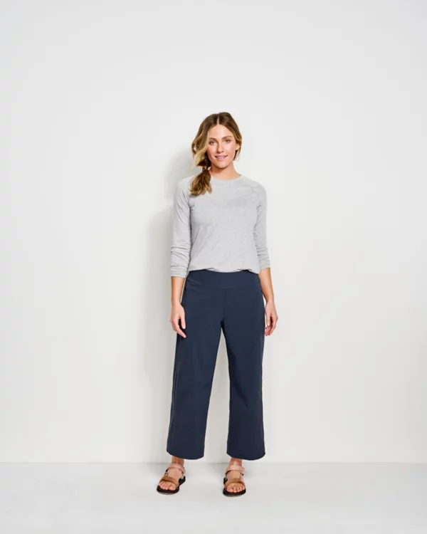 Wonder Ripstop Wide-Leg Crop