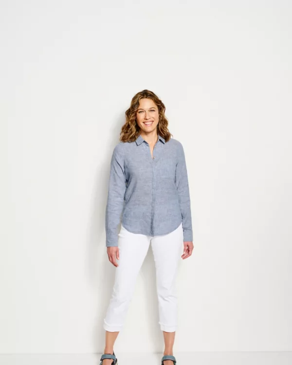 Performance Linen Long-Sleeved Shirt