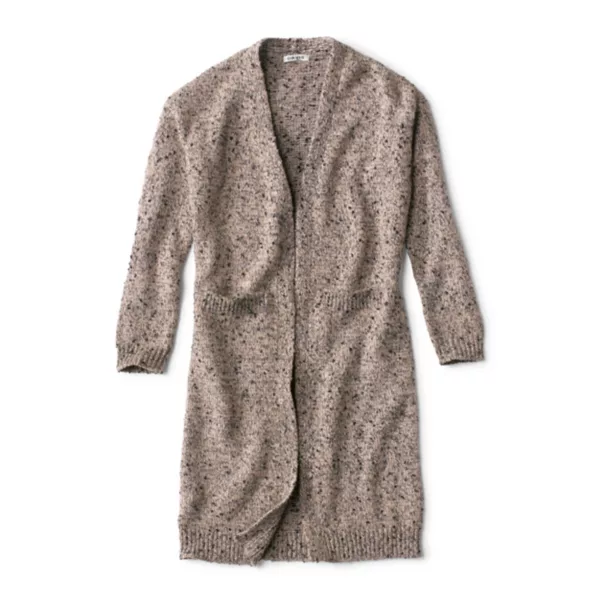 Marled Sweater Duster