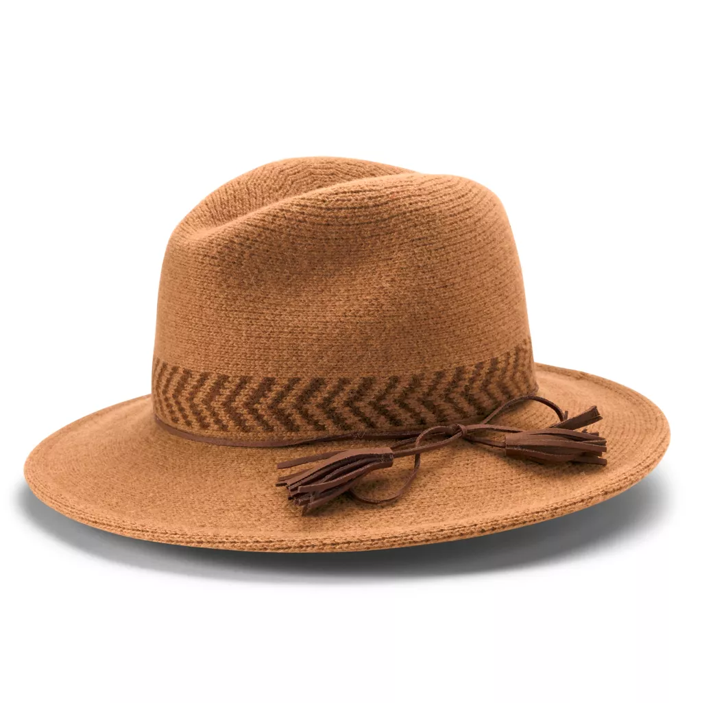 Women's Wool-Blend Knit Panama Hat