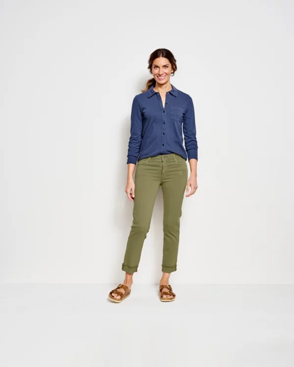Kut from the Kloth® Stretch Twill Amy Crop
