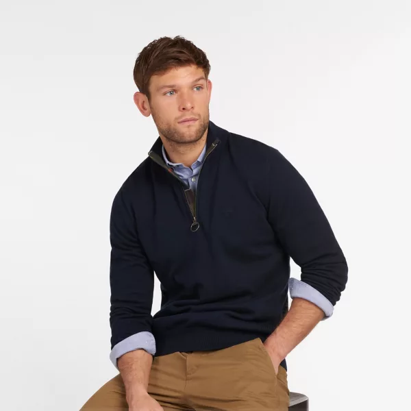 Barbour® Cotton Half-Zip