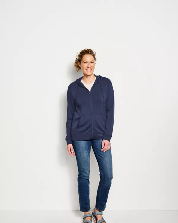 Odyssey High-and-Low Full-Zip Hoodie