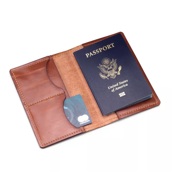 Orvis Reel Patent Passport Wallet